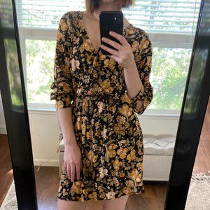 NWOT American Eagle Floral Wrap Dress